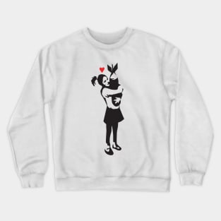 Banksy Bomb Hugger Street Artist Graffiti Crewneck Sweatshirt